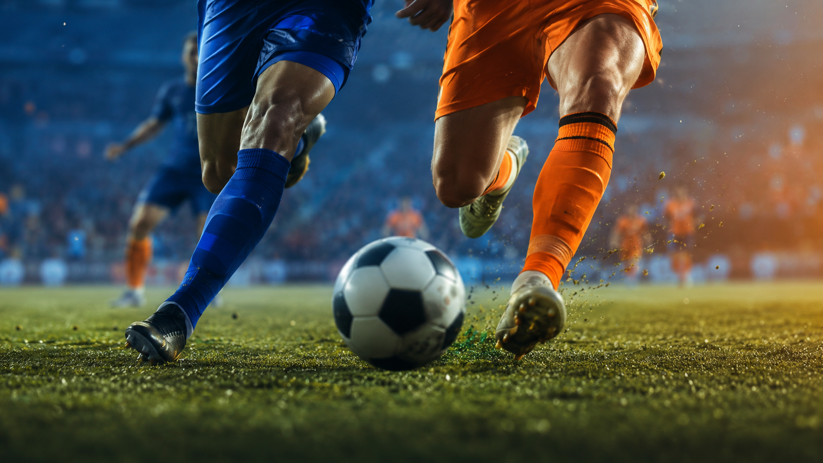 Corrida e futebol