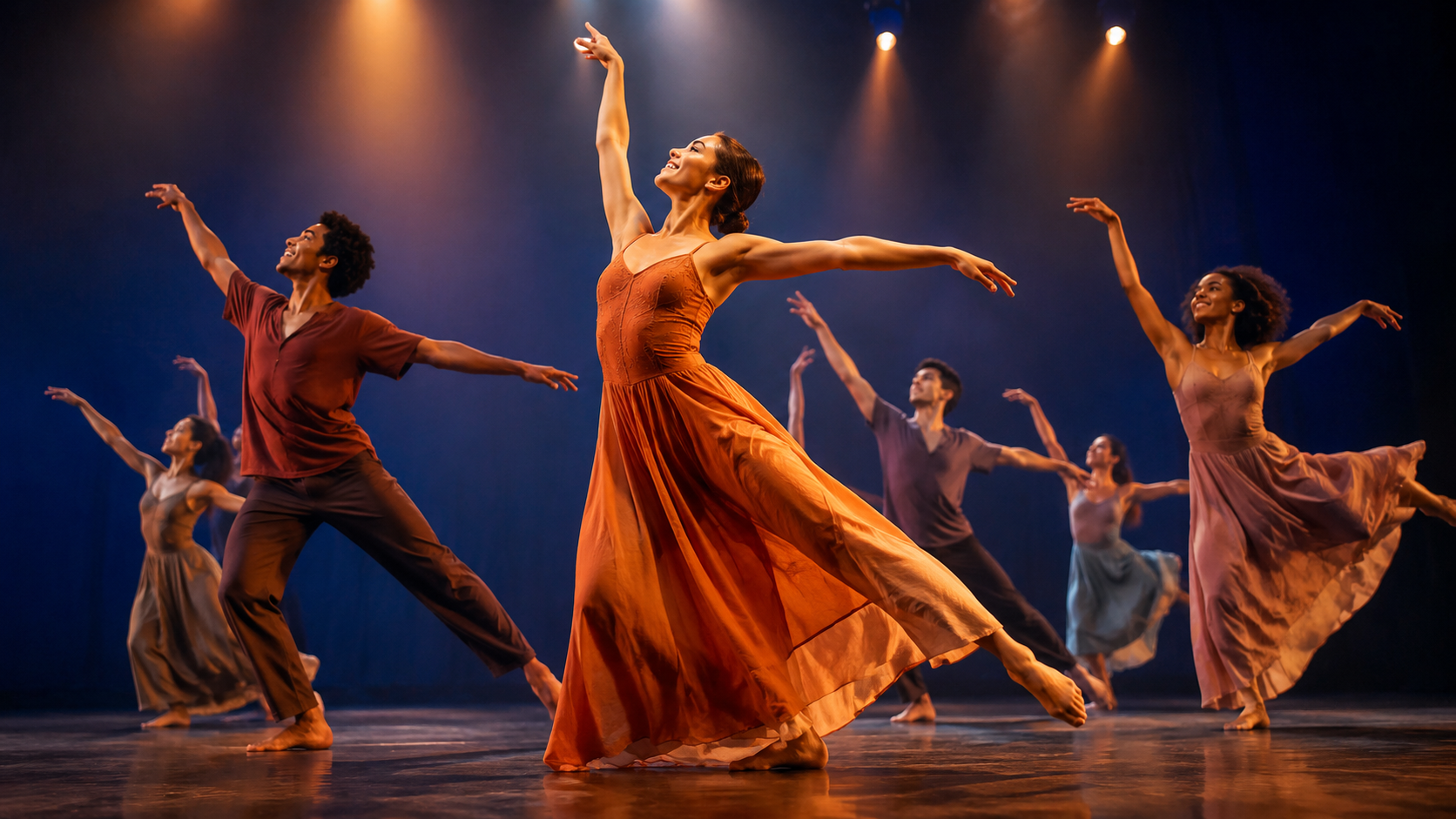 Apresentação de dança
